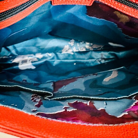 TED BAKER LONDON COLOR BY NUMBERS BURNT ORANGE LAPTOP  LIKE NEW TED BAKER LONDON COLOR BY NUMBERS BURNT ORANGE LAPTOP MESSENGER BAG